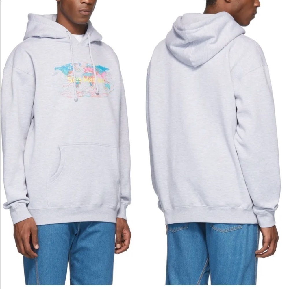 Sies Marjan Grey Amo Edition Logo Colorworld Hoodie: UNISEX